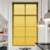 Glistening Gold Metal Venetian Blinds