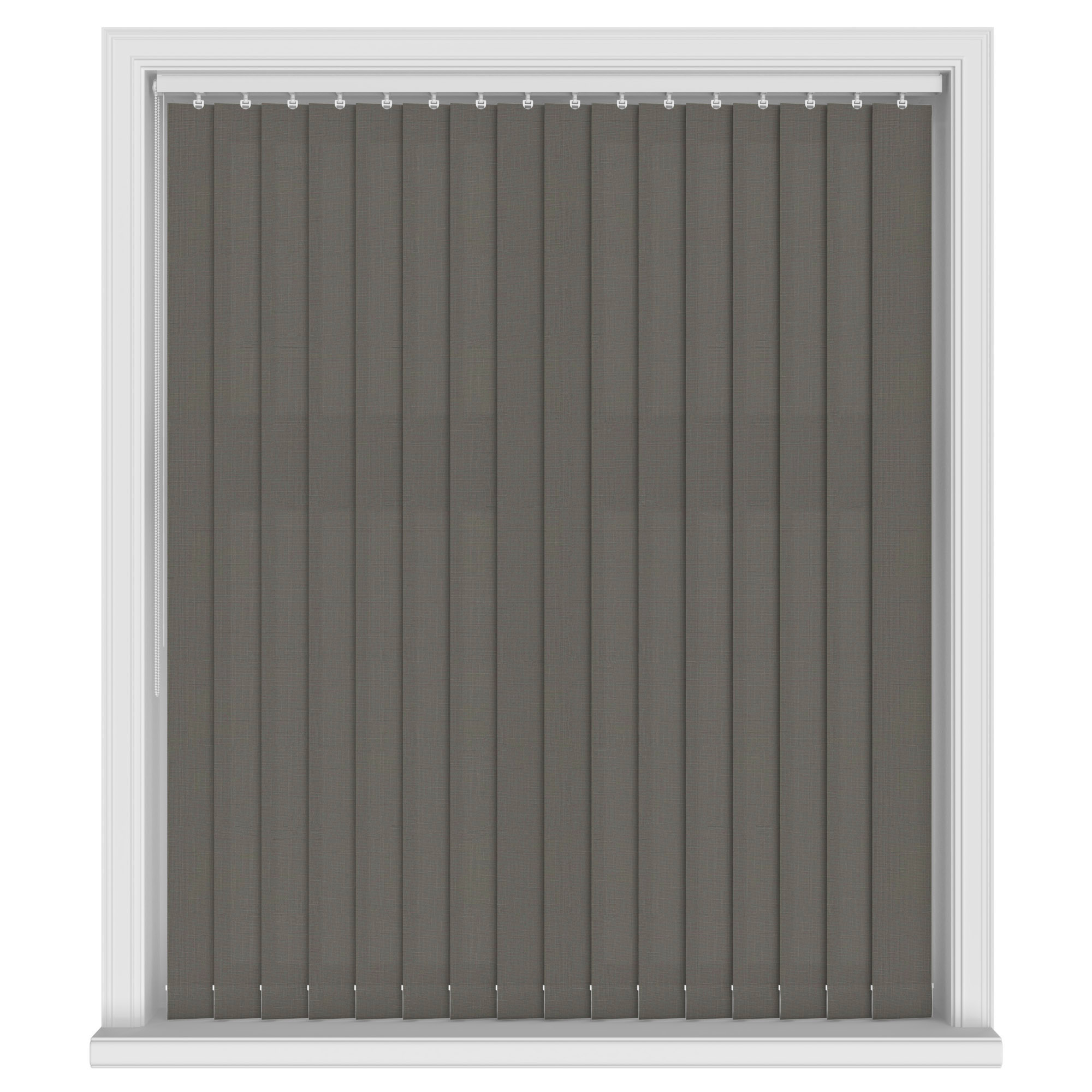 Bexley Zinc Vertical Blinds