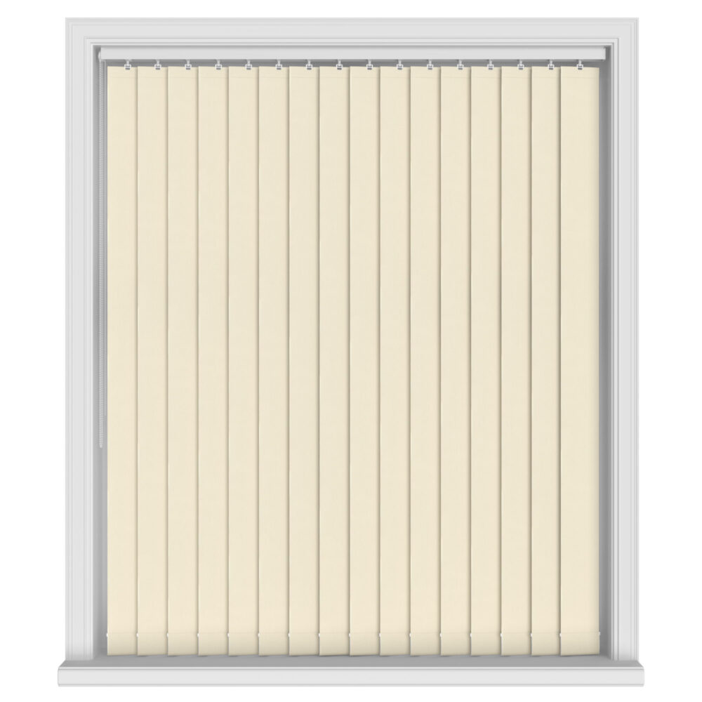 Cairo Cream Blackout Vertical Blinds