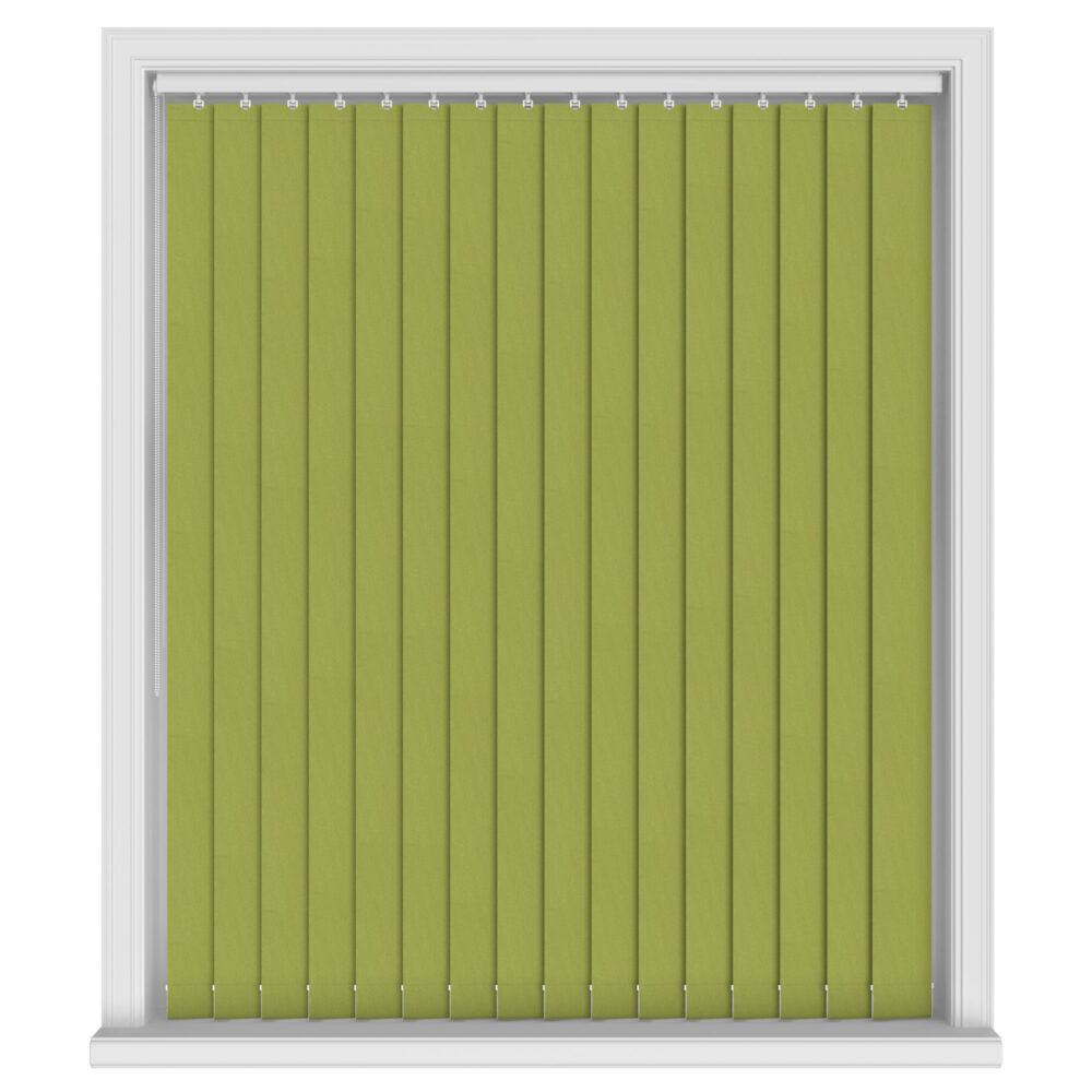 Cairo Green Blackout Vertical Blinds