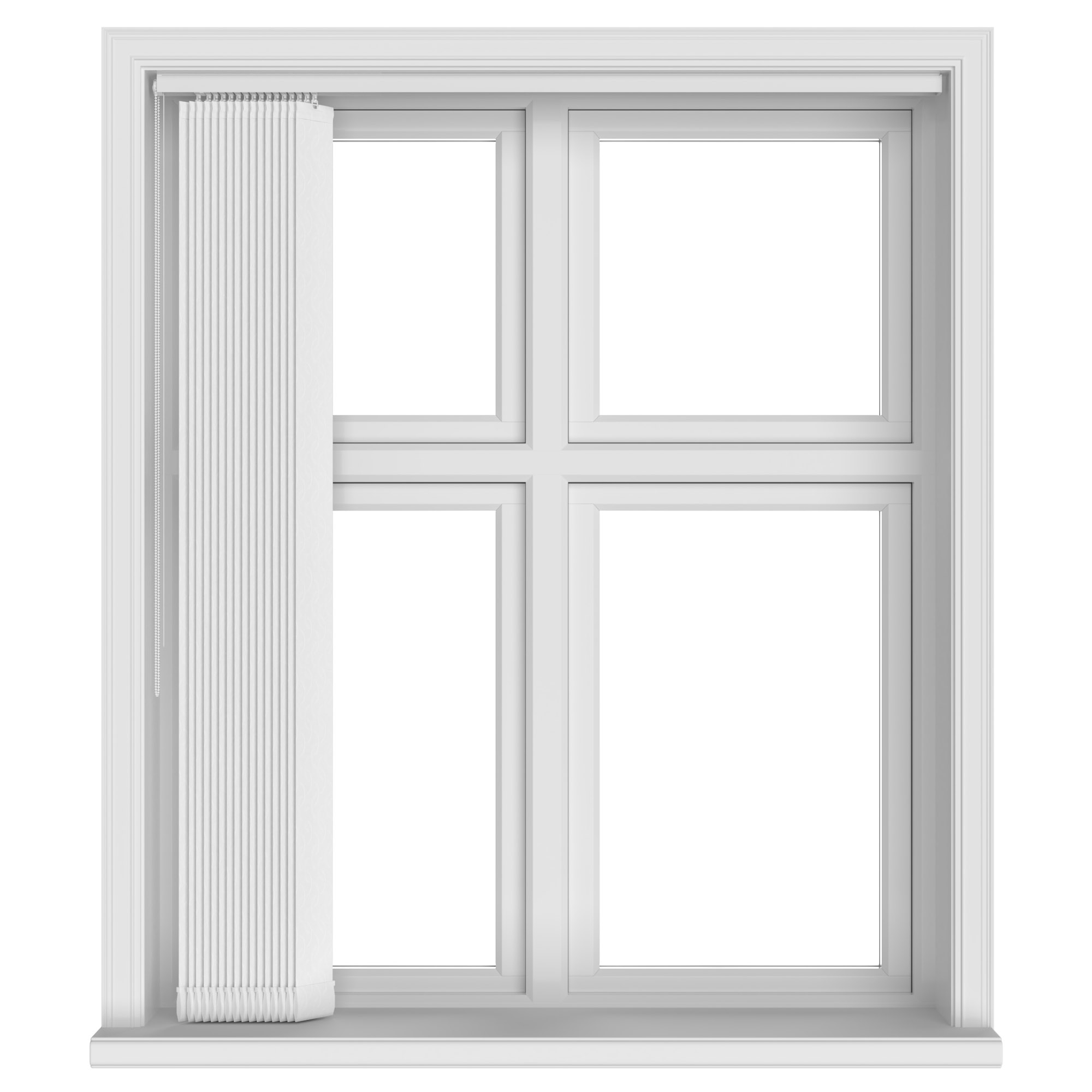 Cameo White Vertical Blinds - Image 4