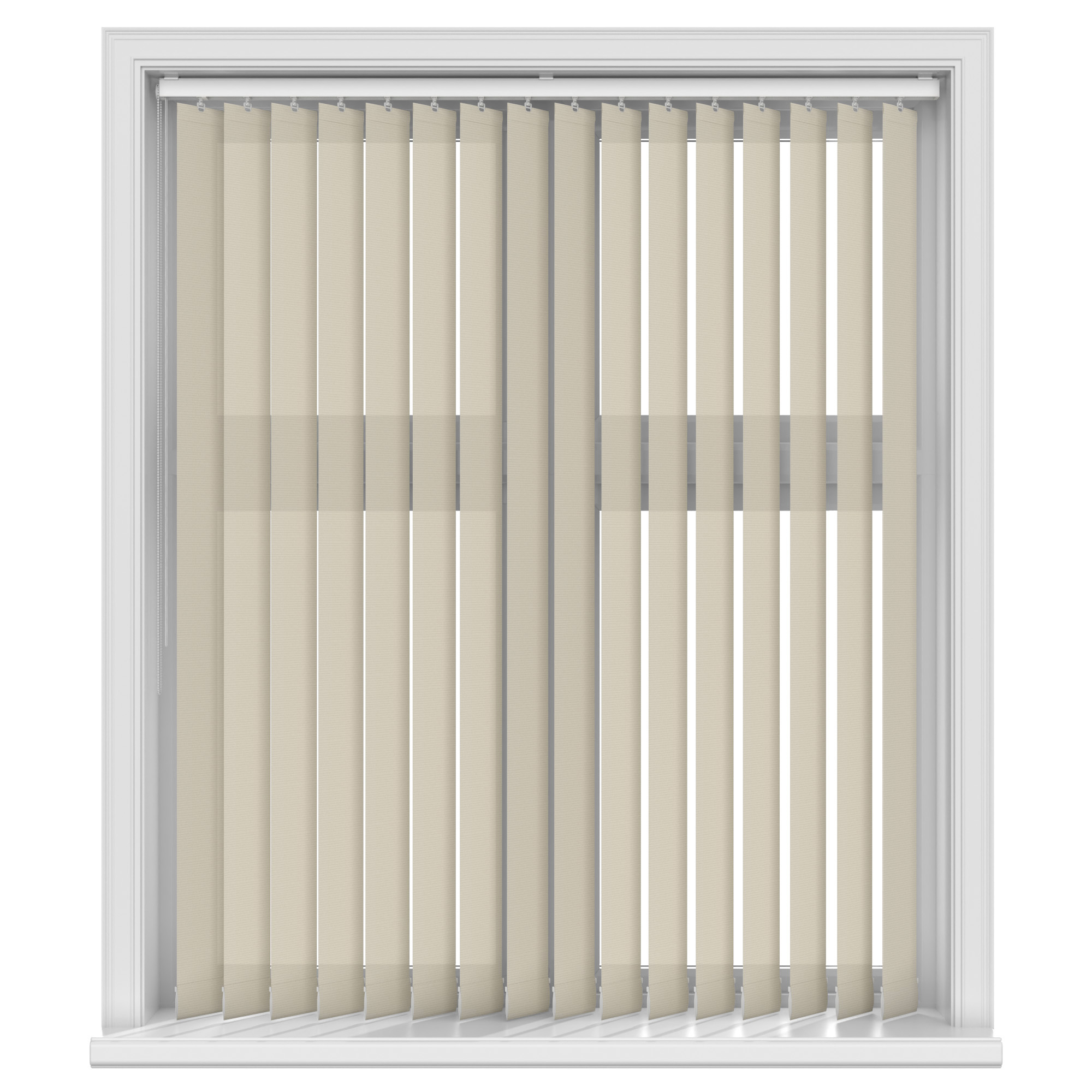 Ennis Cashmere Vertical Blinds - Image 2