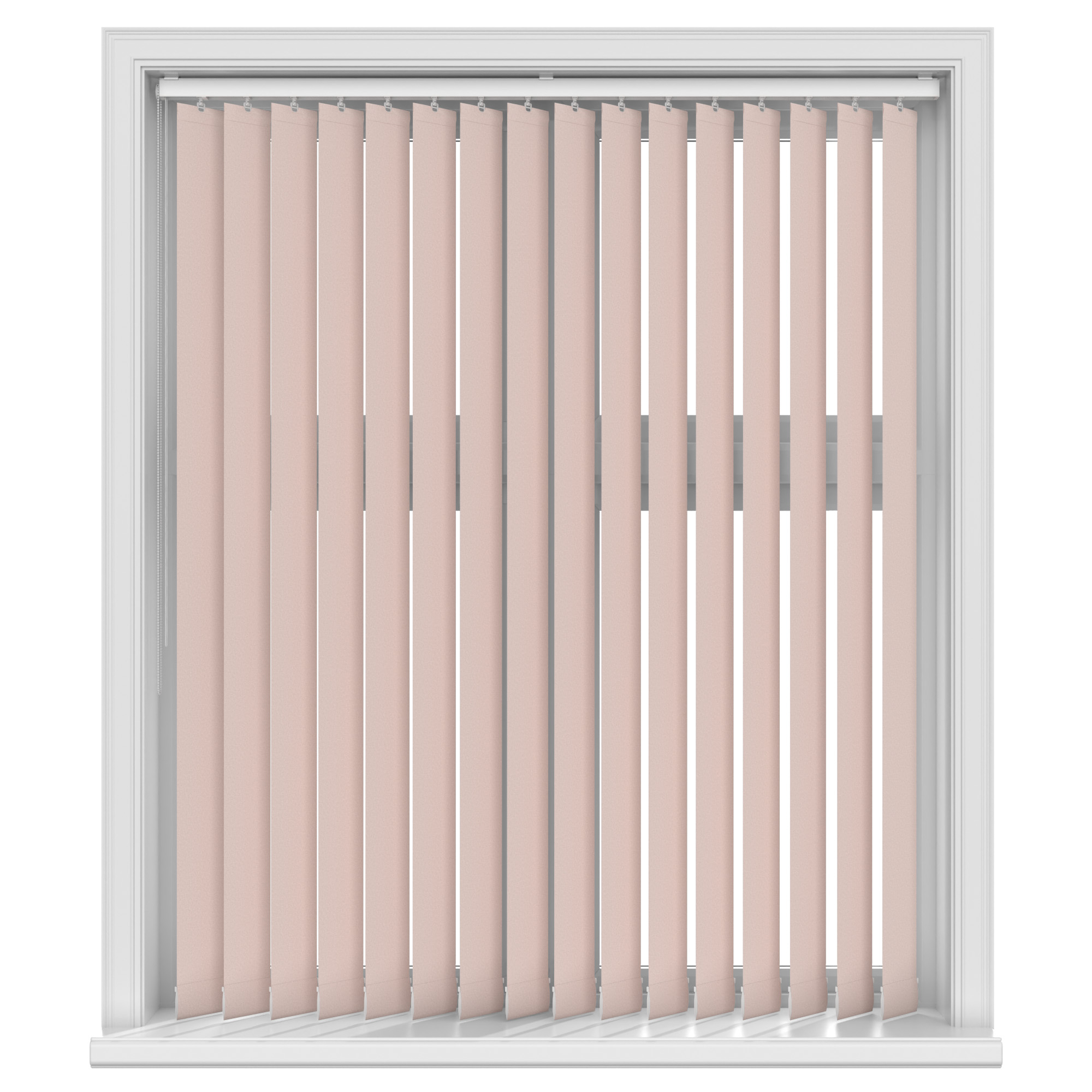 Glimpse Blush Vertical Blinds - Image 2