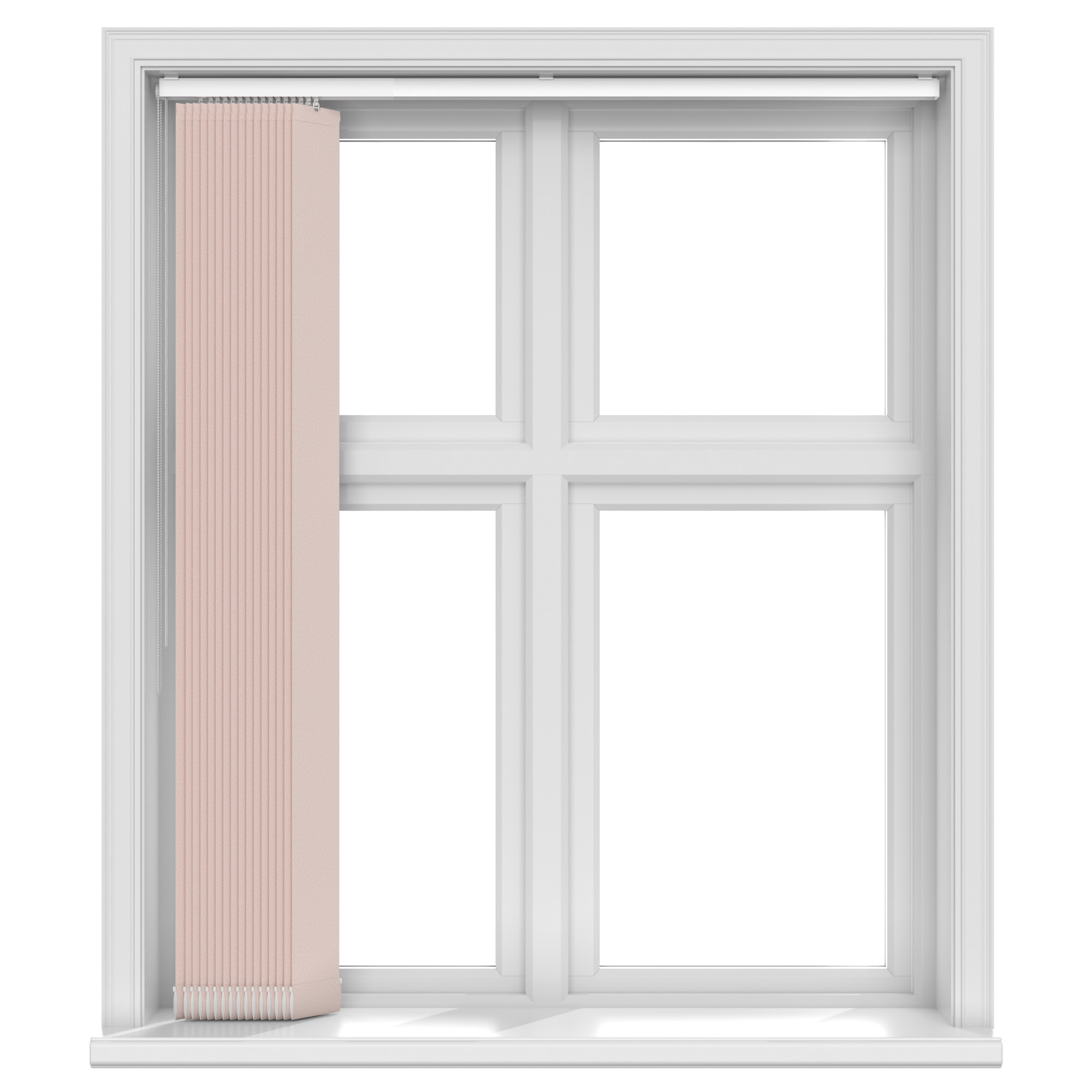 Glimpse Blush Vertical Blinds - Image 4