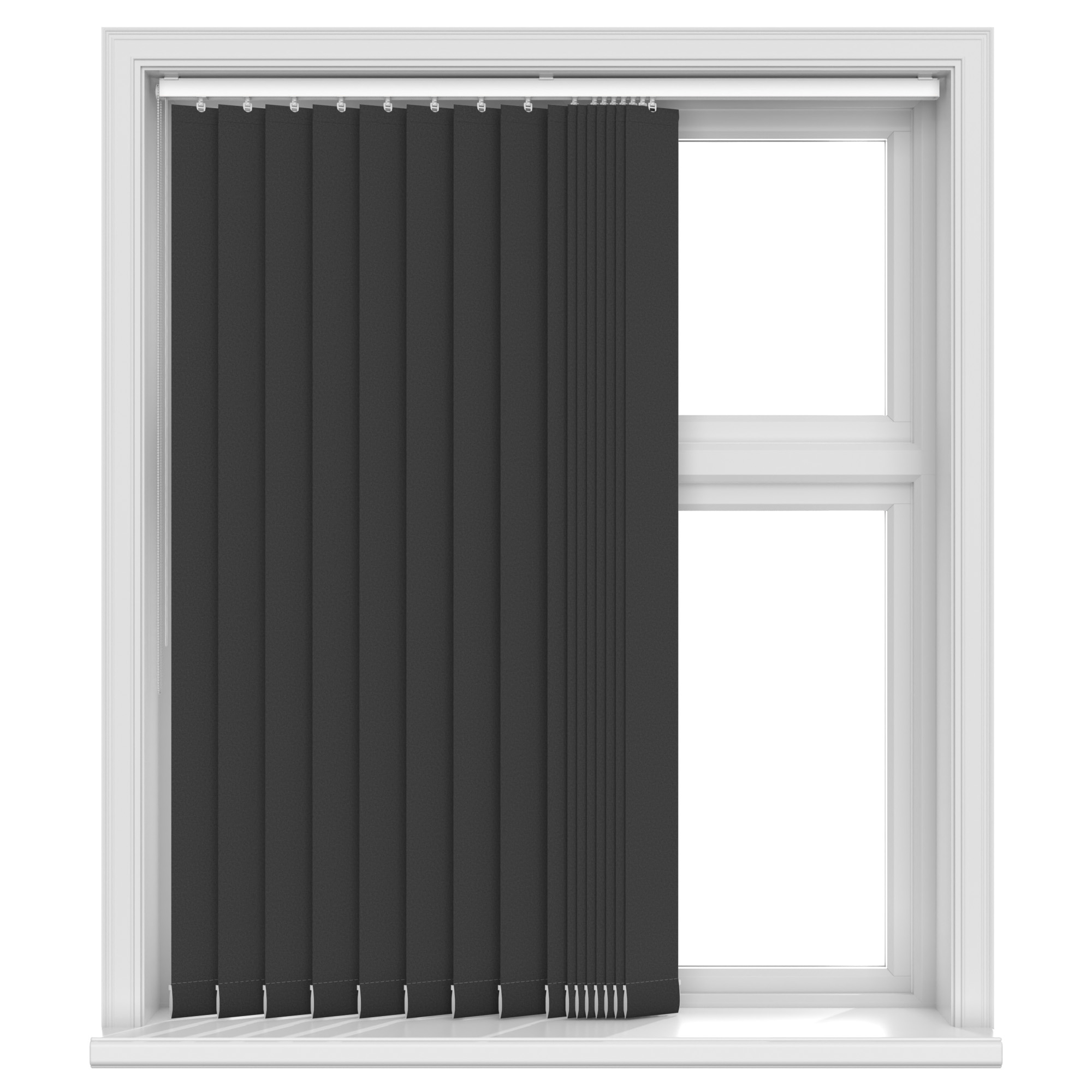 Glimpse Noir Vertical Blinds - Image 3
