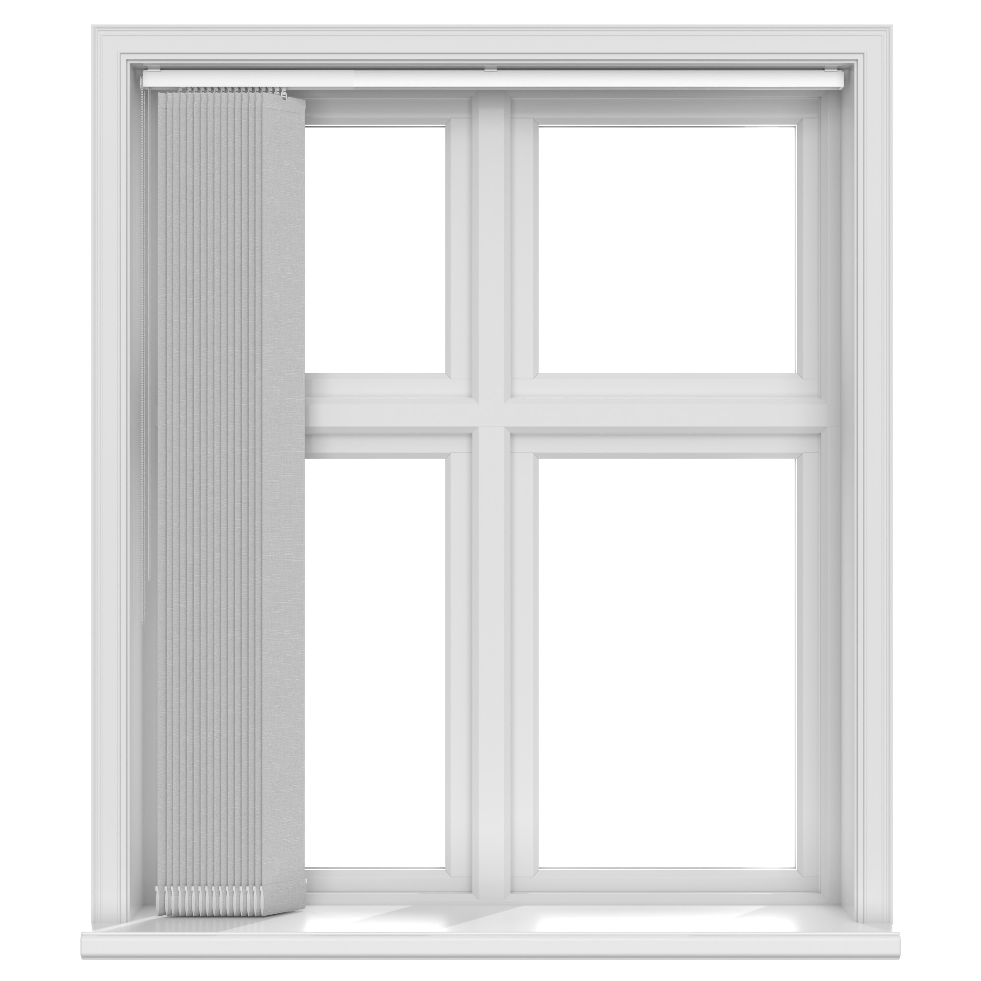 Hayworth Mist Vertical Blinds - Image 4