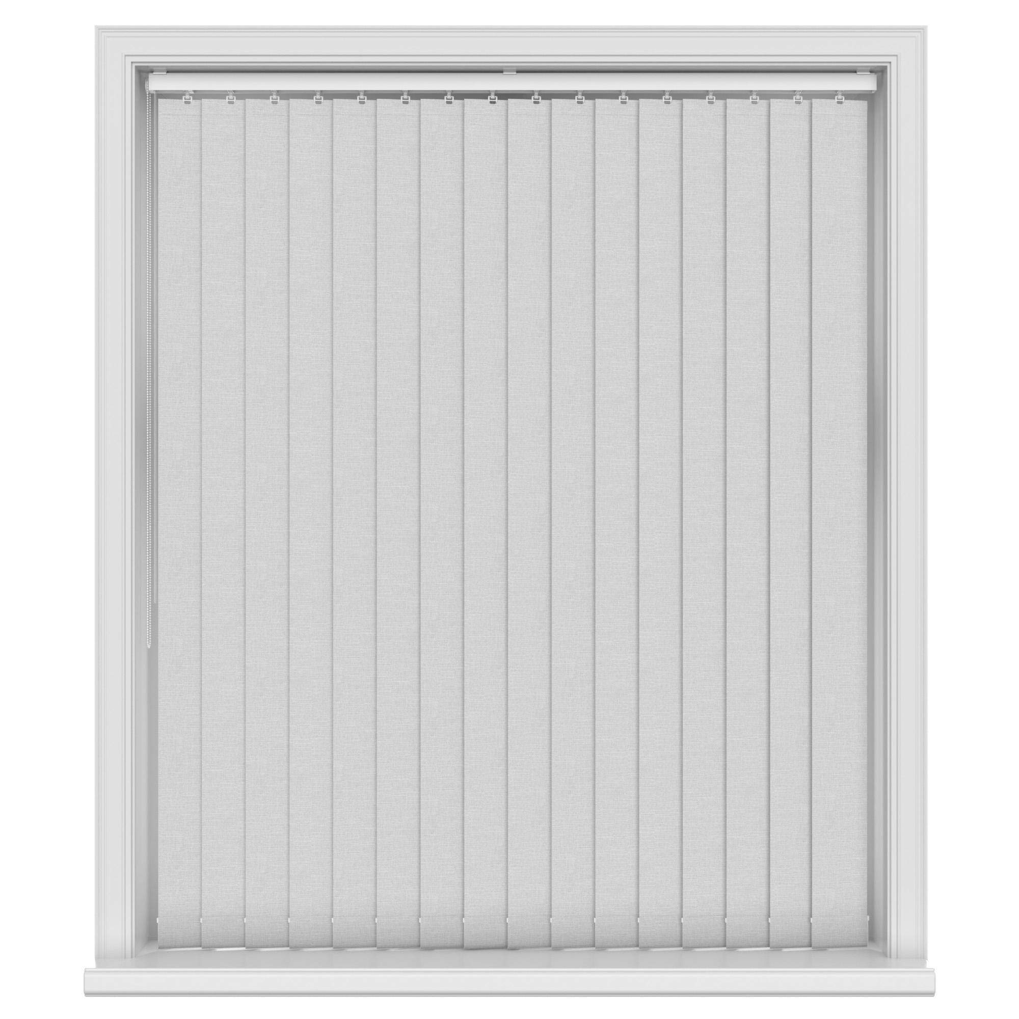 Hayworth Mist Vertical Blinds