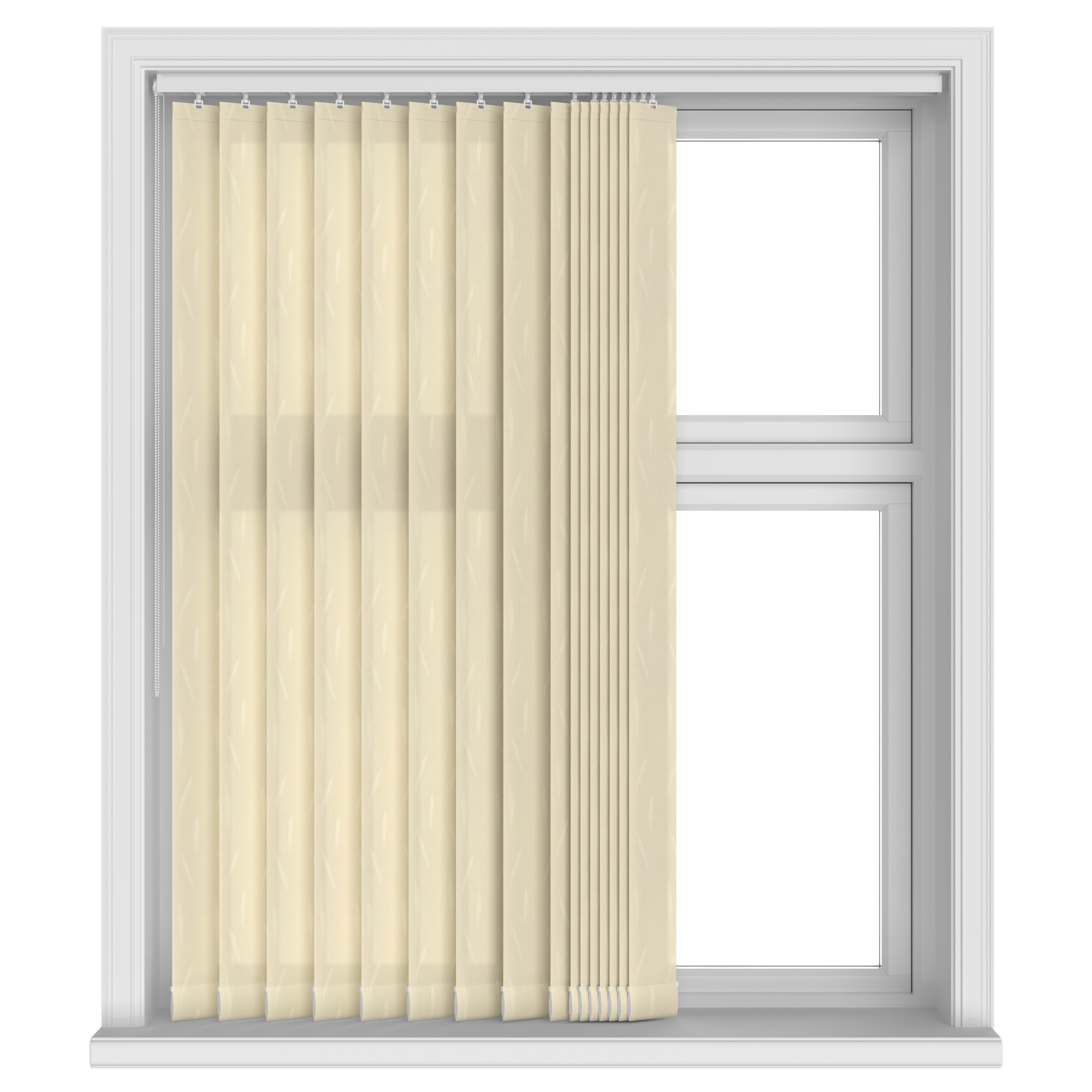 Henley Cream Vertical Blinds - Image 3