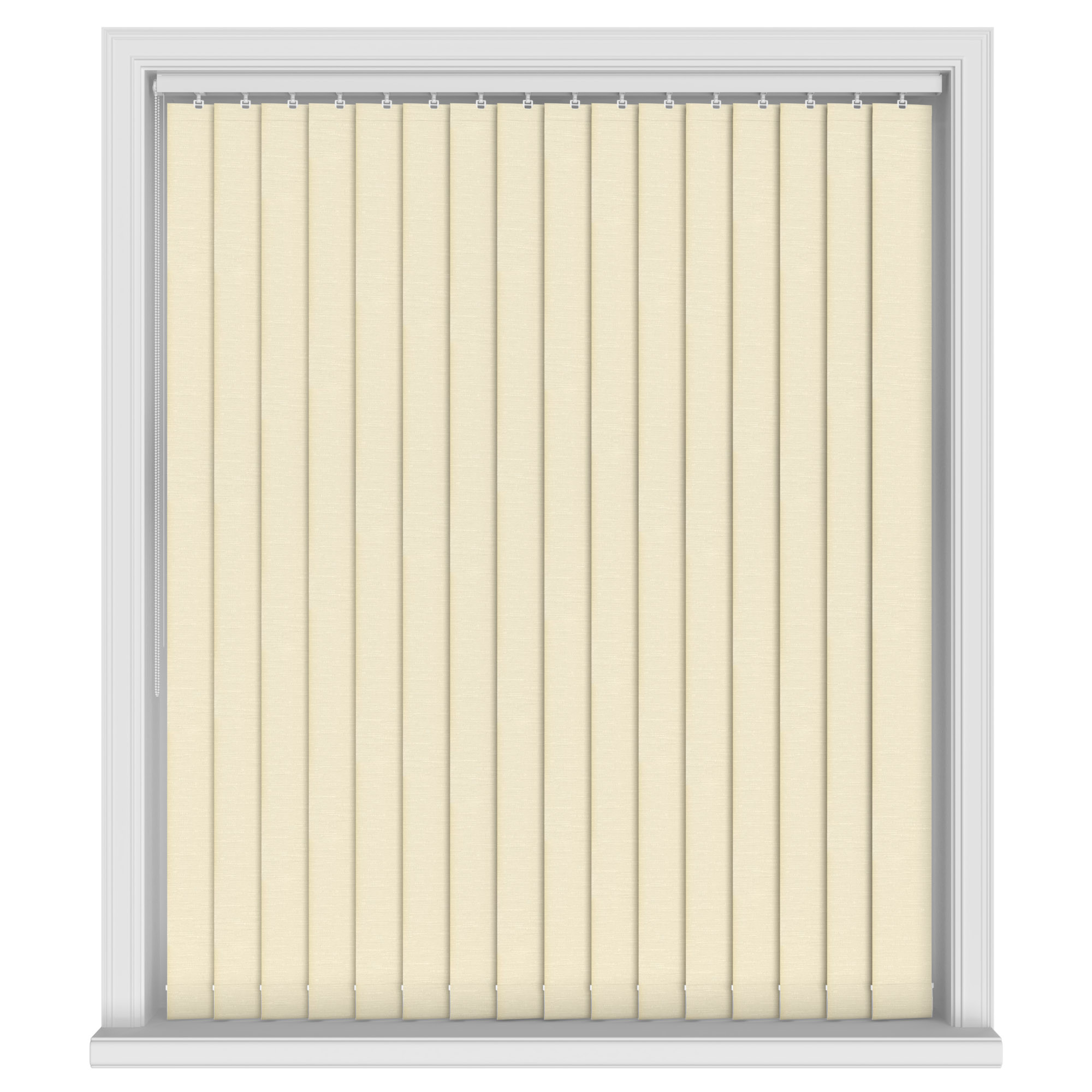 Kia Beige Vertical Blinds