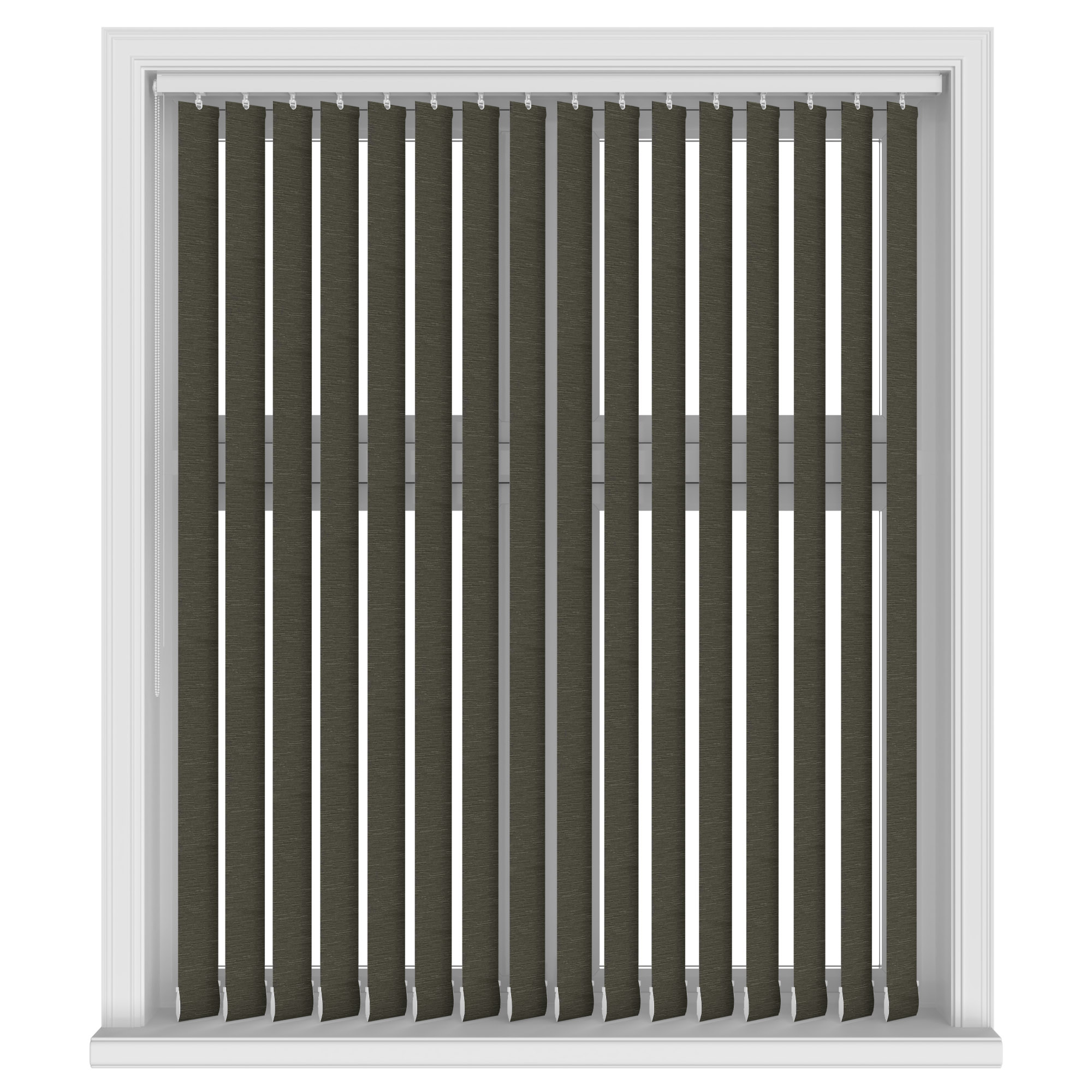 Kia Brown Vertical Blinds - Image 2