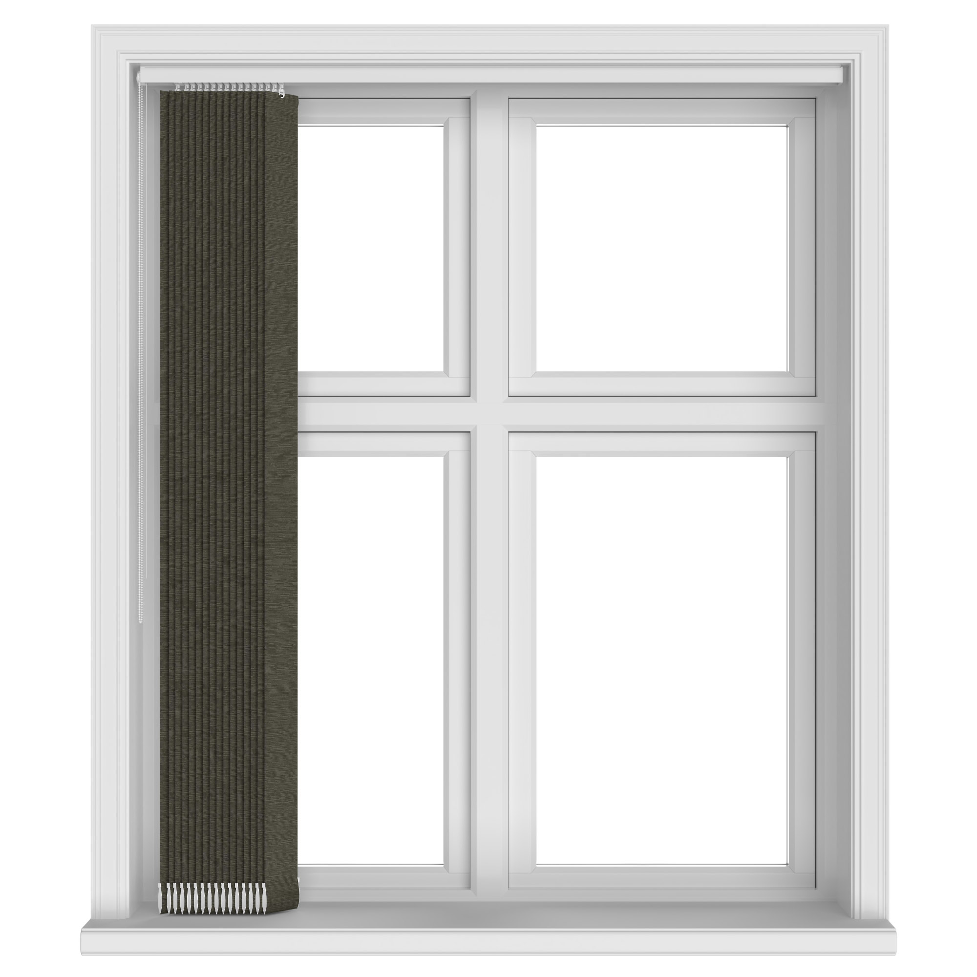 Kia Brown Vertical Blinds - Image 4