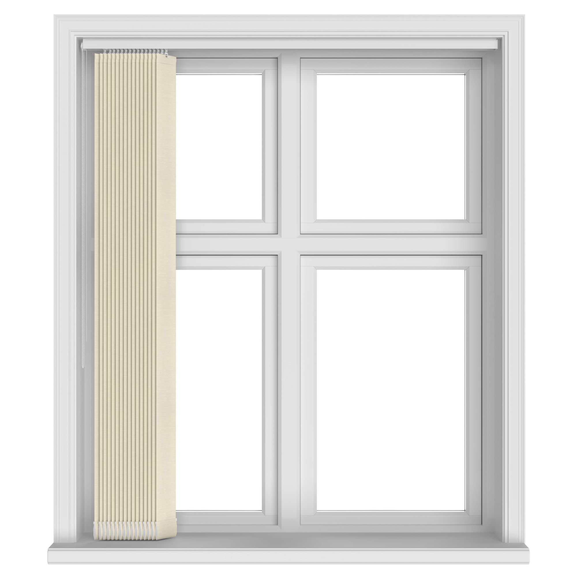 Kia Cream Vertical Blinds - Image 4