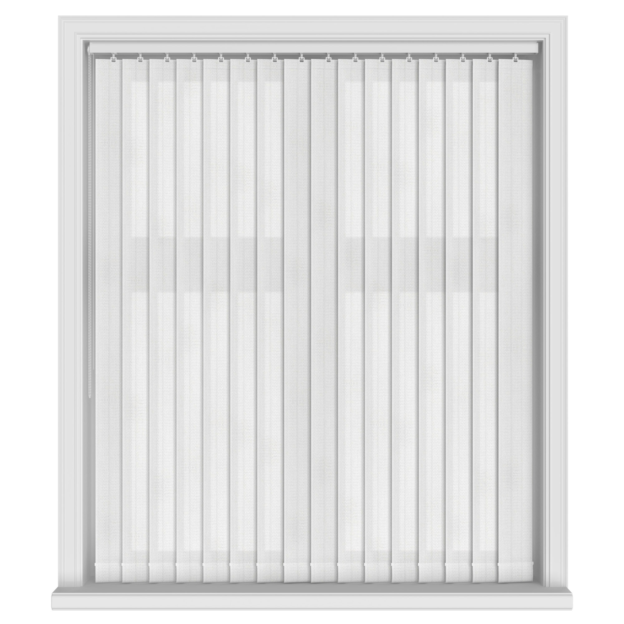 Louisianna Cotton Vertical Blinds