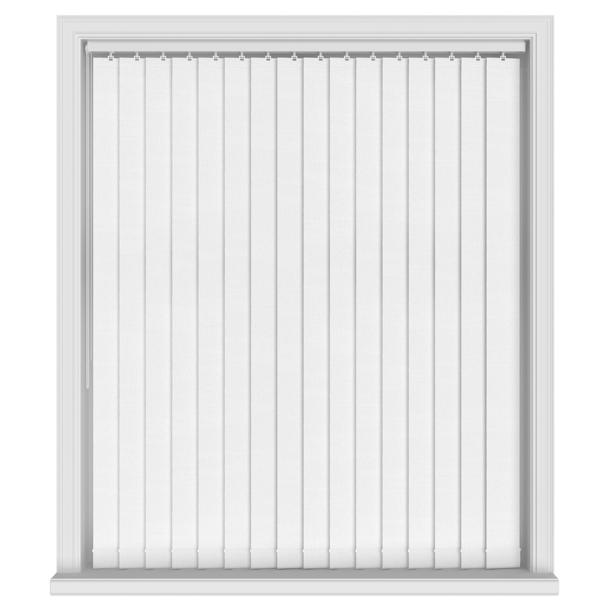 Lucca White Vertical Blinds