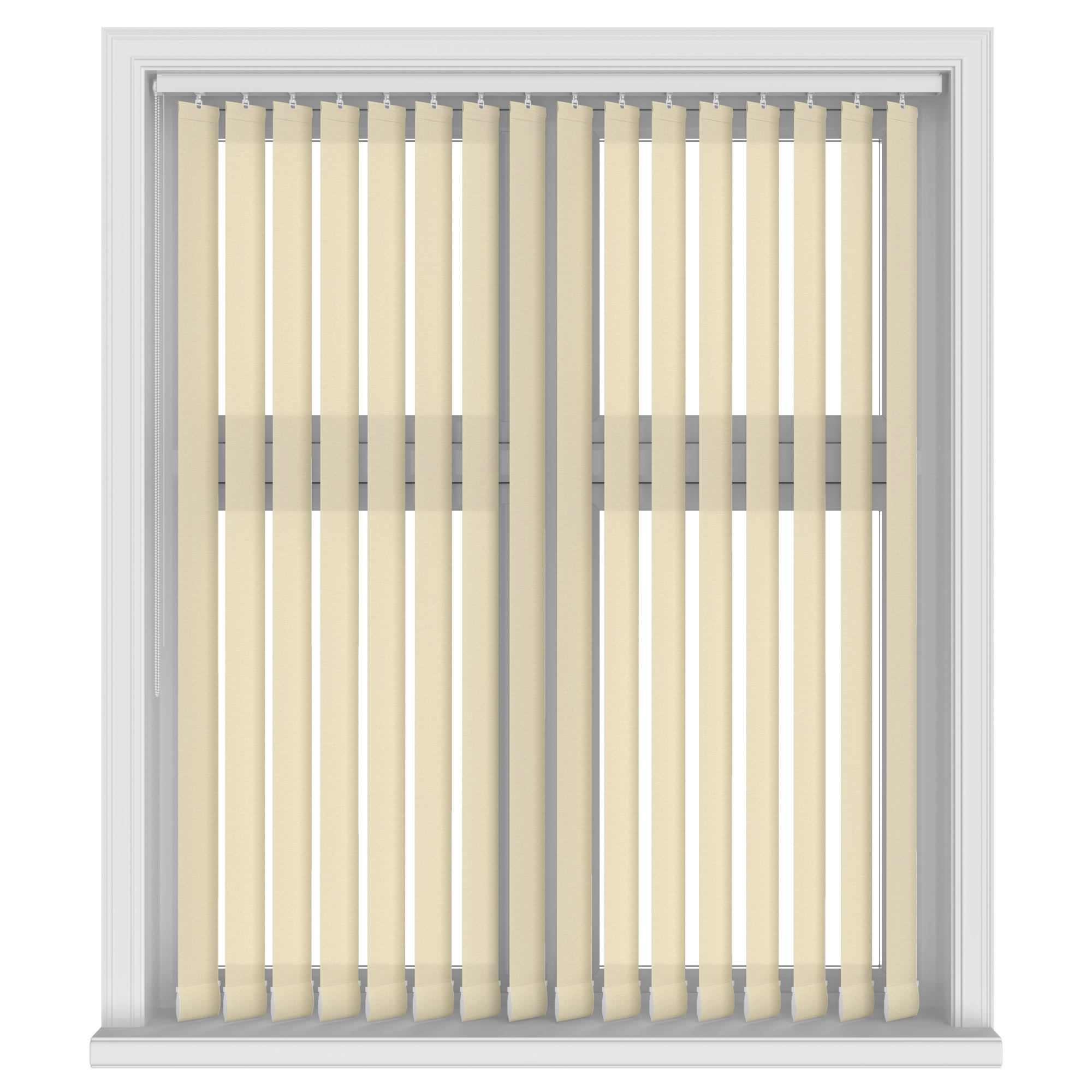Lyon Beige Vertical Blinds - Image 2