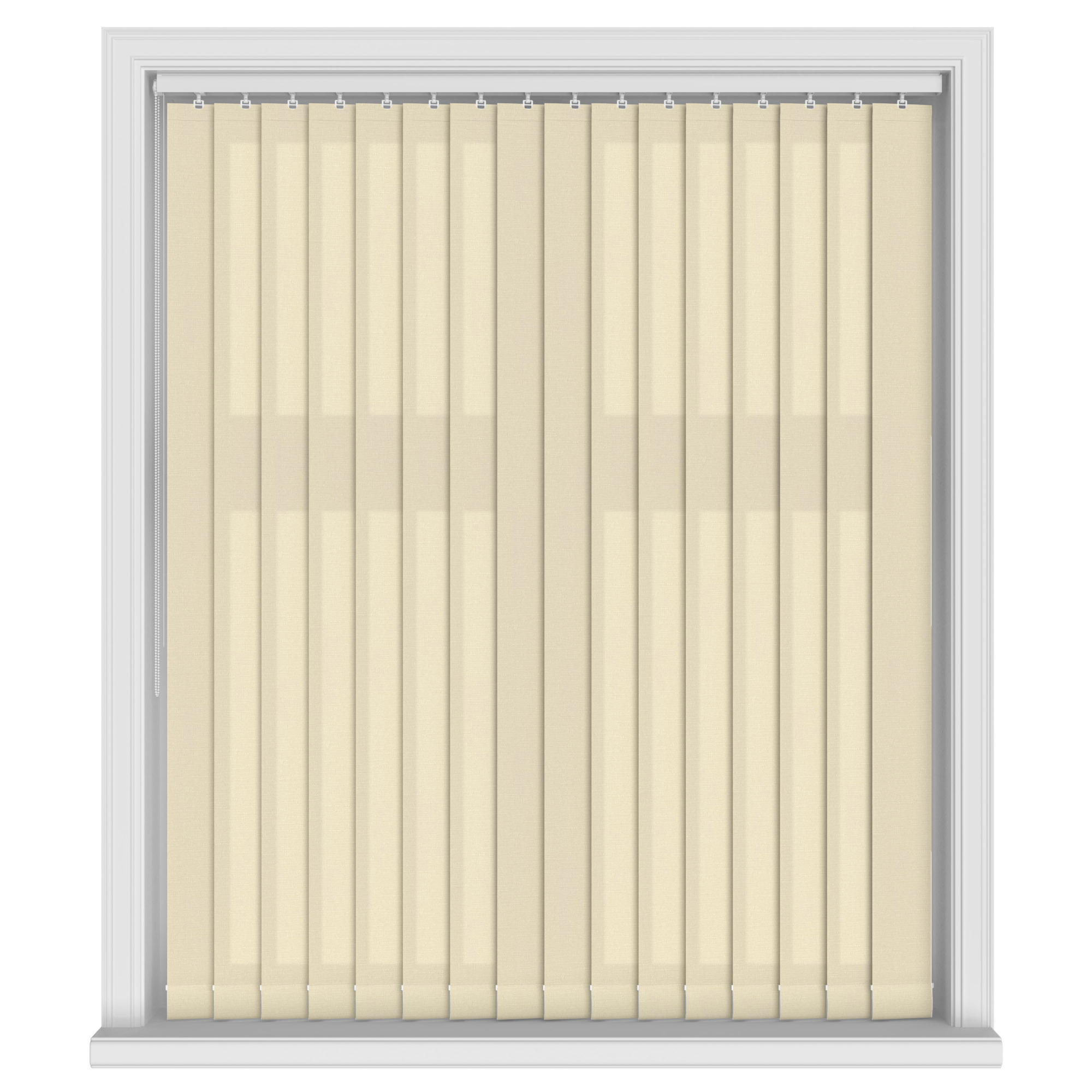 Lyon Beige Vertical Blinds