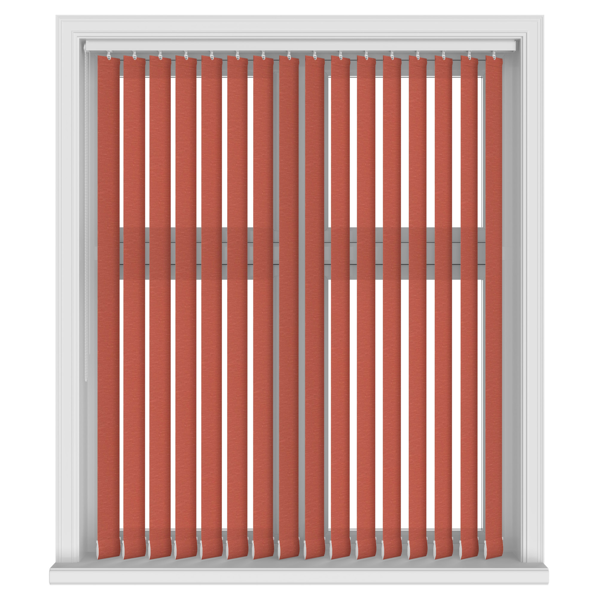 Lyon Red Vertical Blinds - Image 2