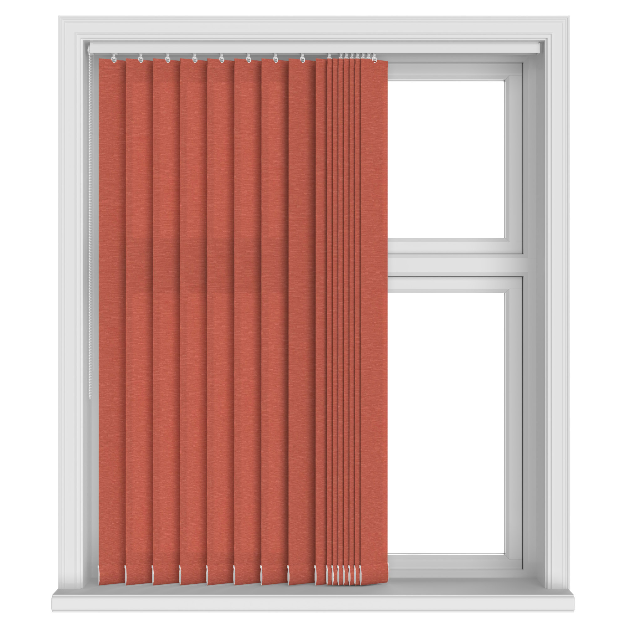 Lyon Red Vertical Blinds - Image 3