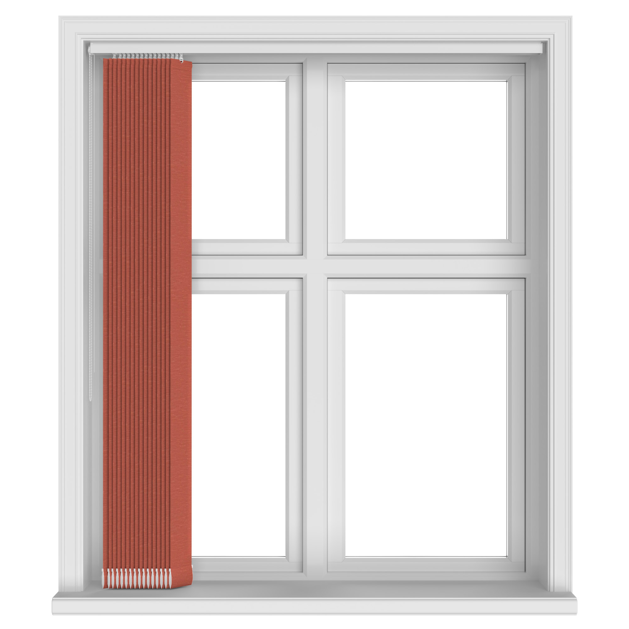 Lyon Red Vertical Blinds - Image 4