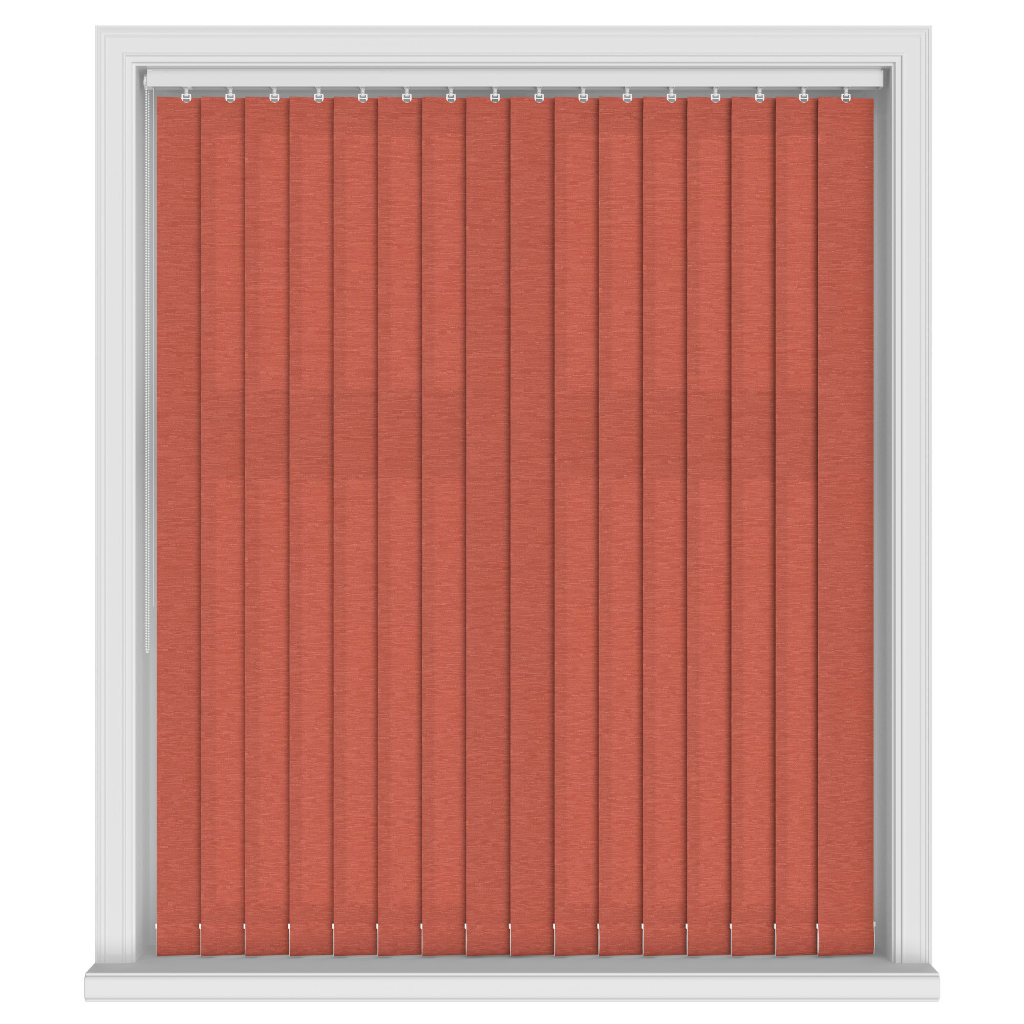 Lyon Red Vertical Blinds