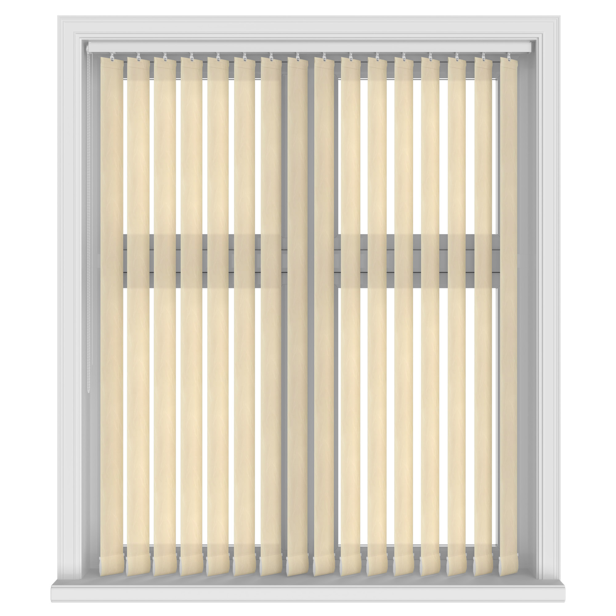 Narsissus Cream Vertical Blinds - Image 2