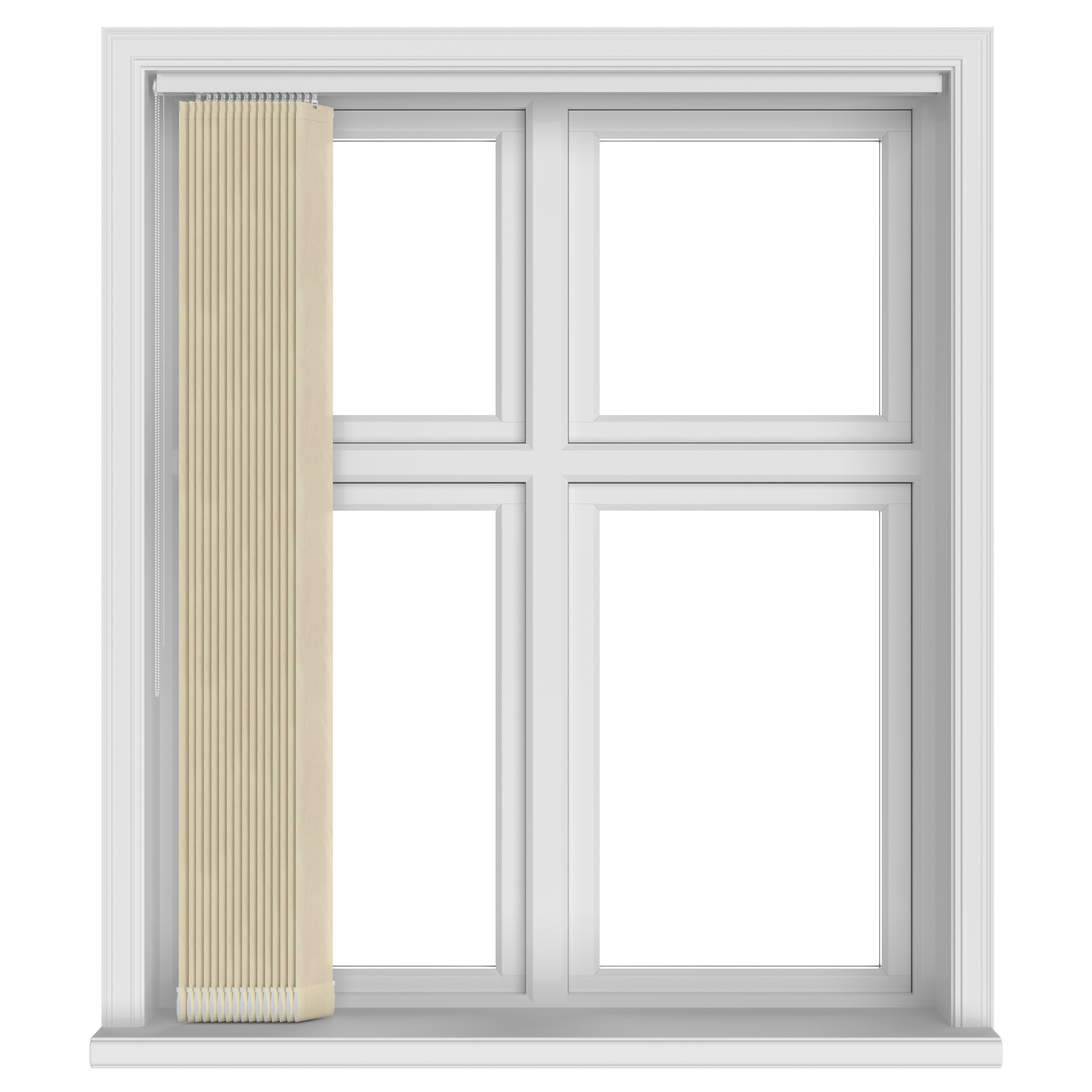 Narsissus Cream Vertical Blinds - Image 4