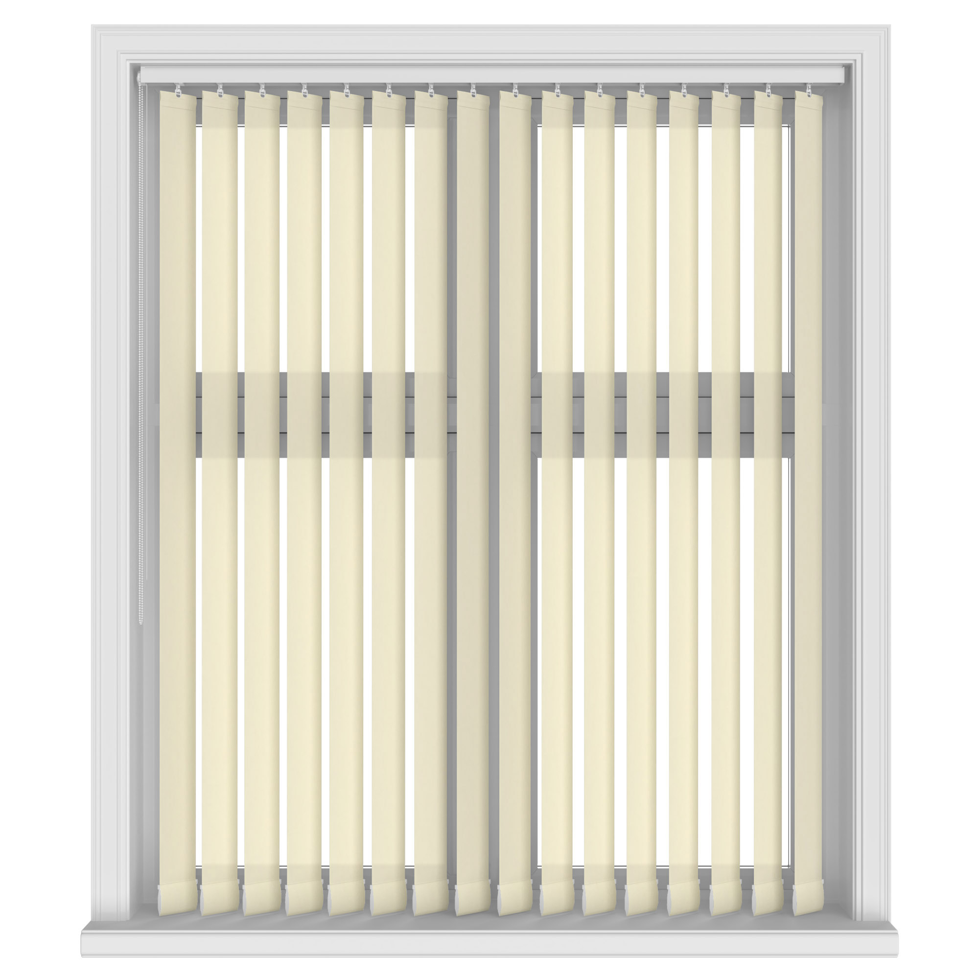 Rita Cream Vertical Blinds - Image 2