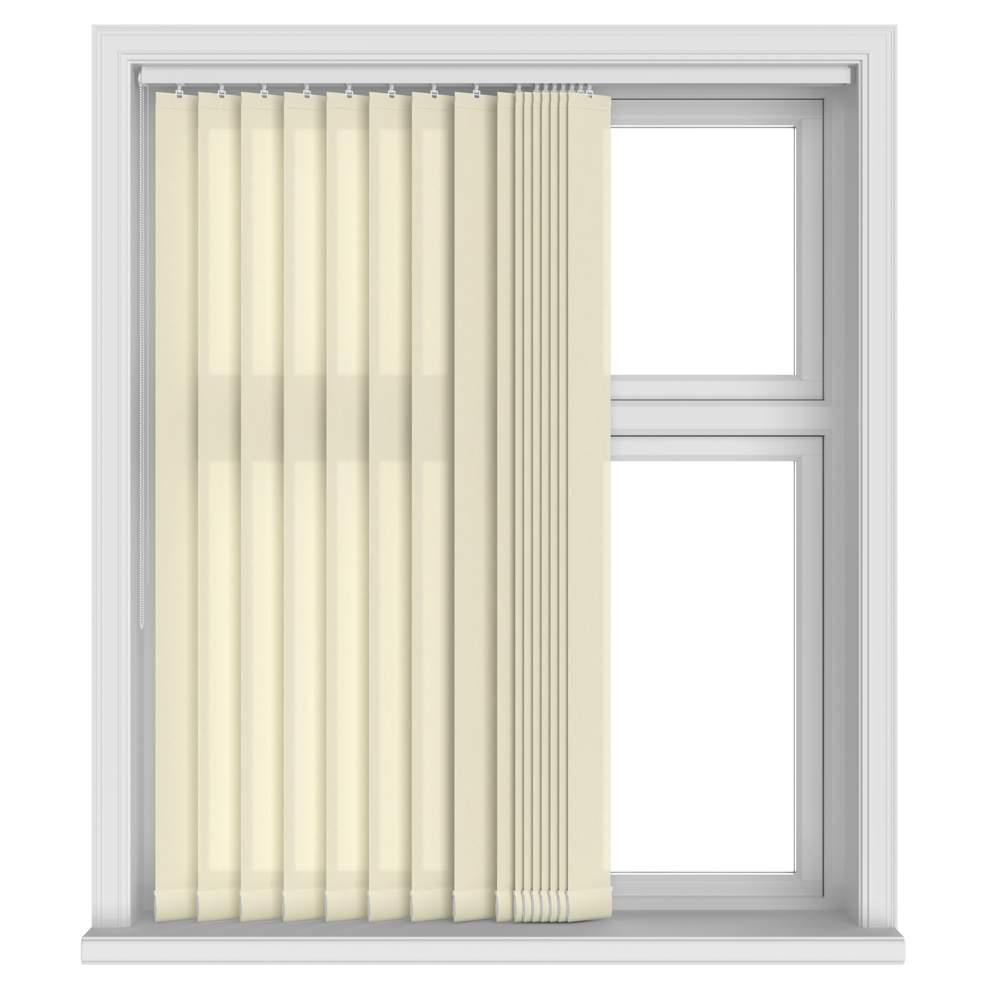 Rita Cream Vertical Blinds - Image 3