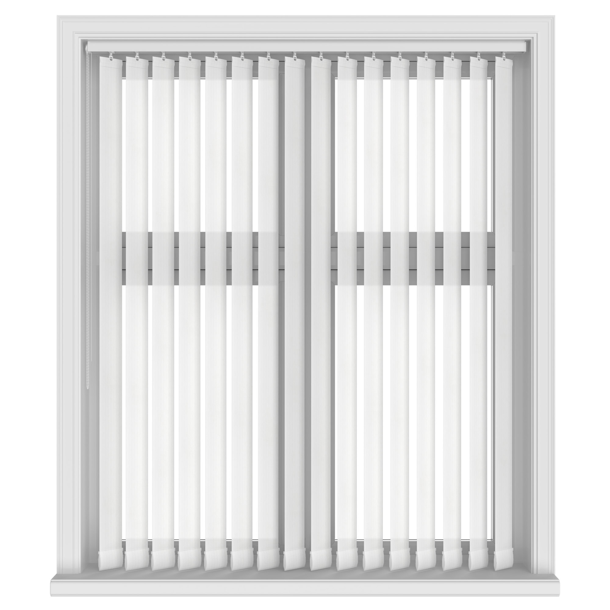 Rome Snow Vertical Blinds - Image 2