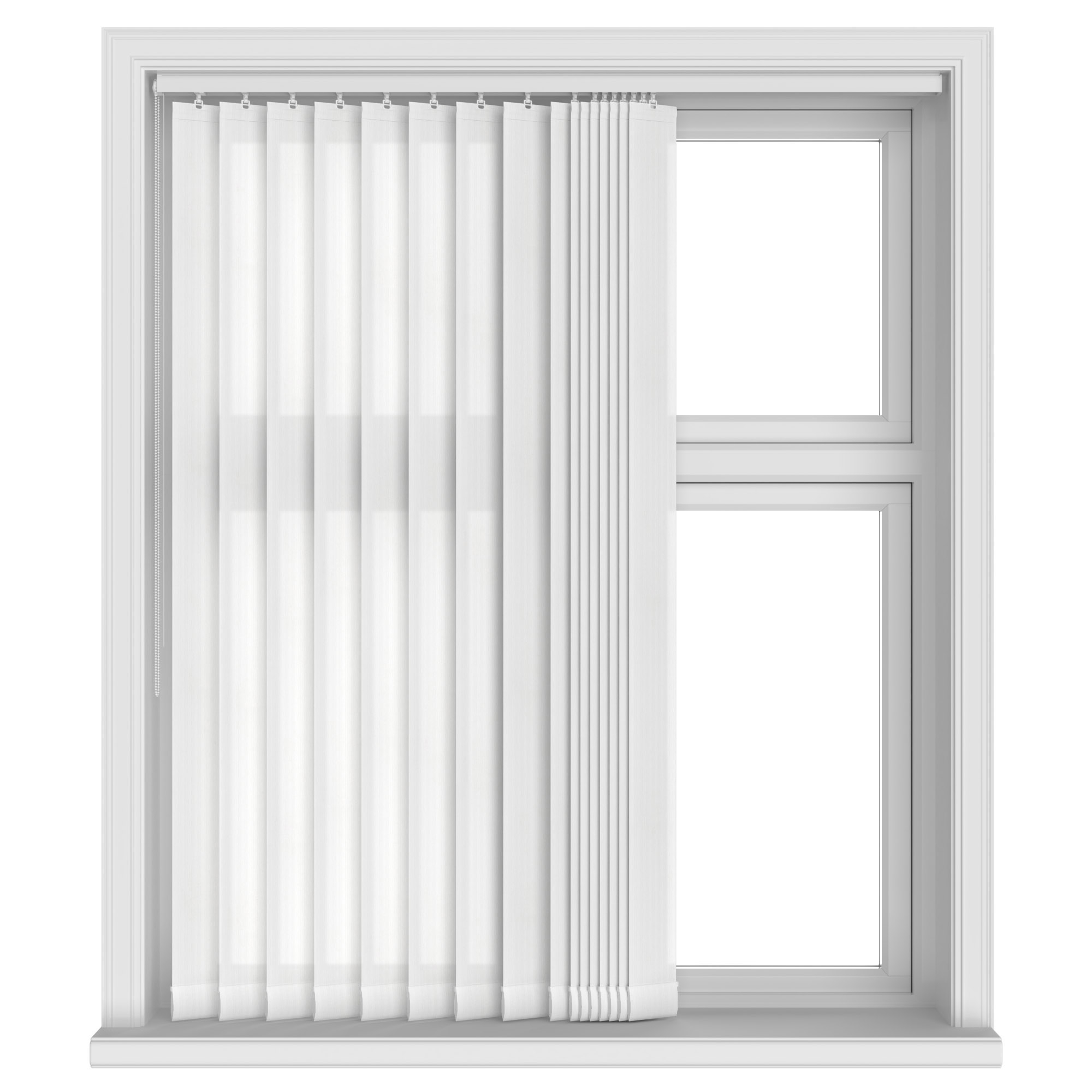 Rome Snow Vertical Blinds - Image 3