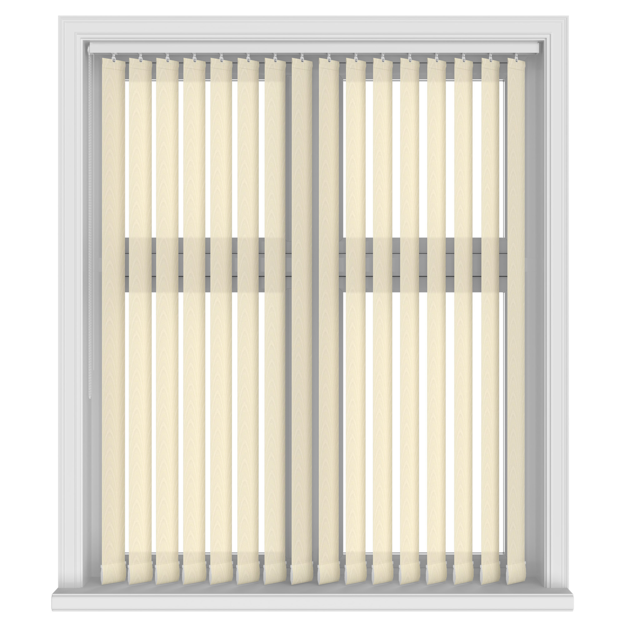 Sherwood Beige Vertical Blinds - Image 2