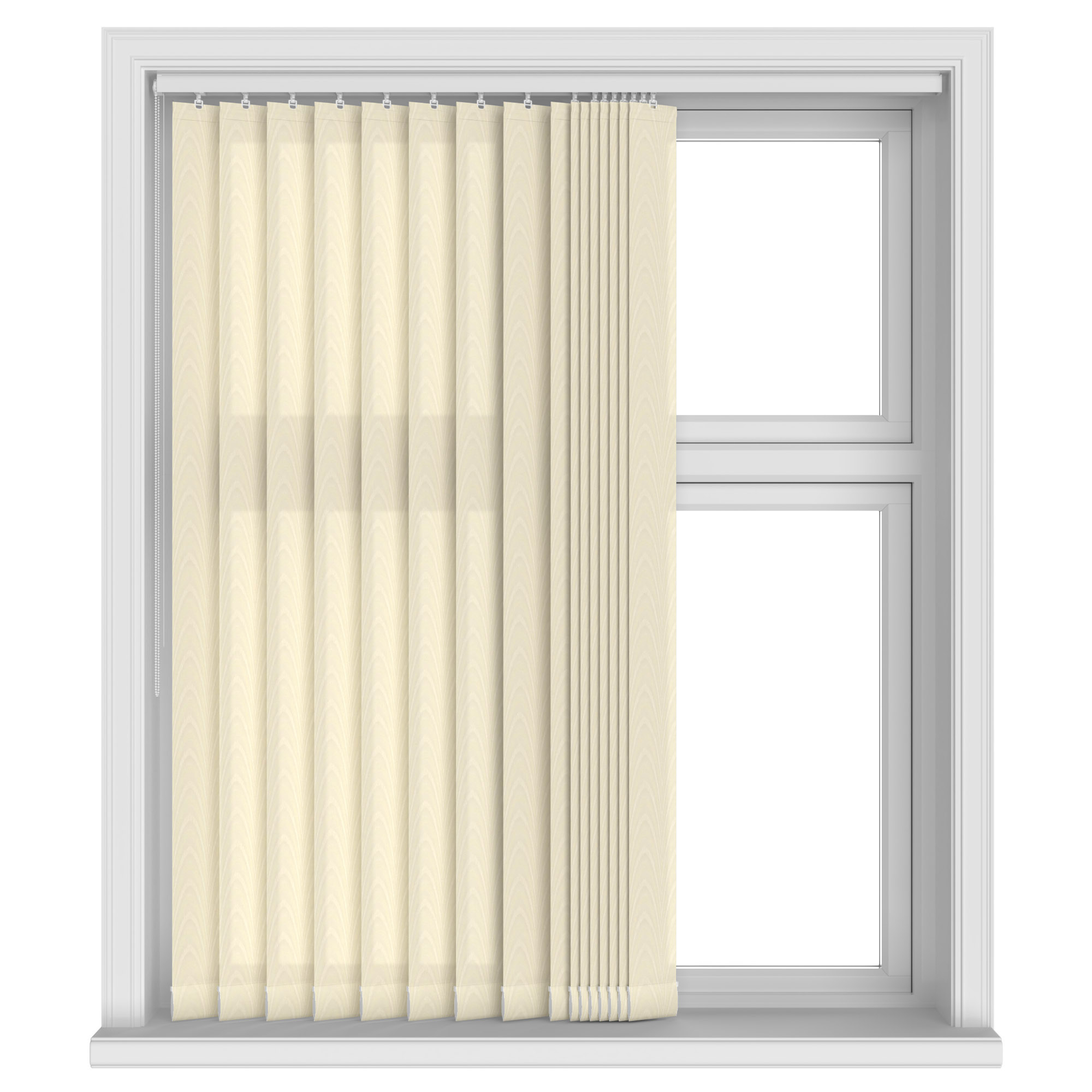 Sherwood Beige Vertical Blinds - Image 3