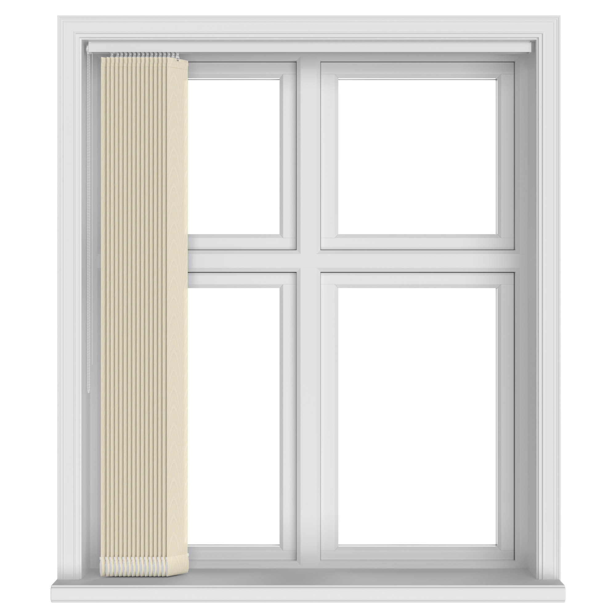 Sherwood Beige Vertical Blinds - Image 4