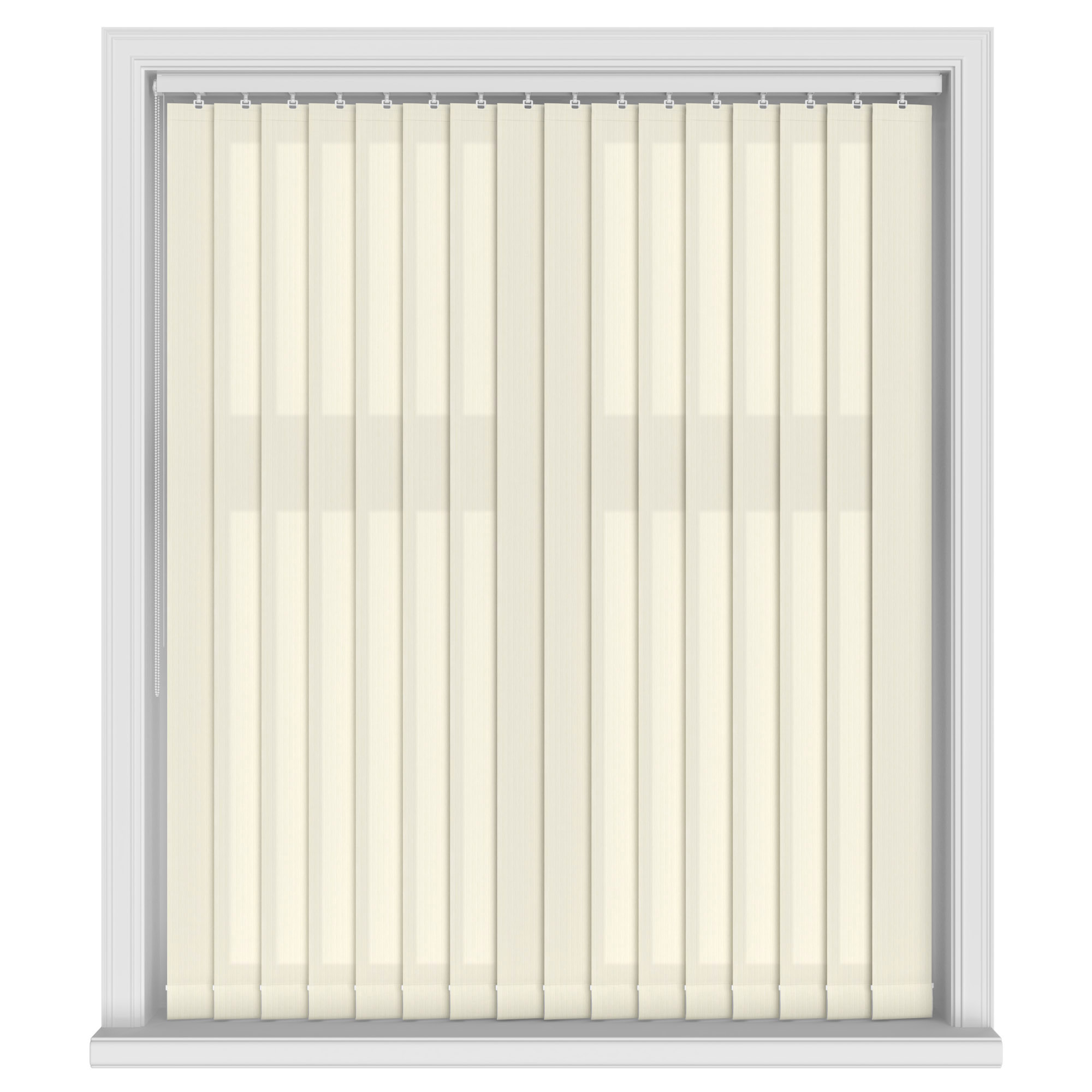Stripe Ivory Vertical Blinds