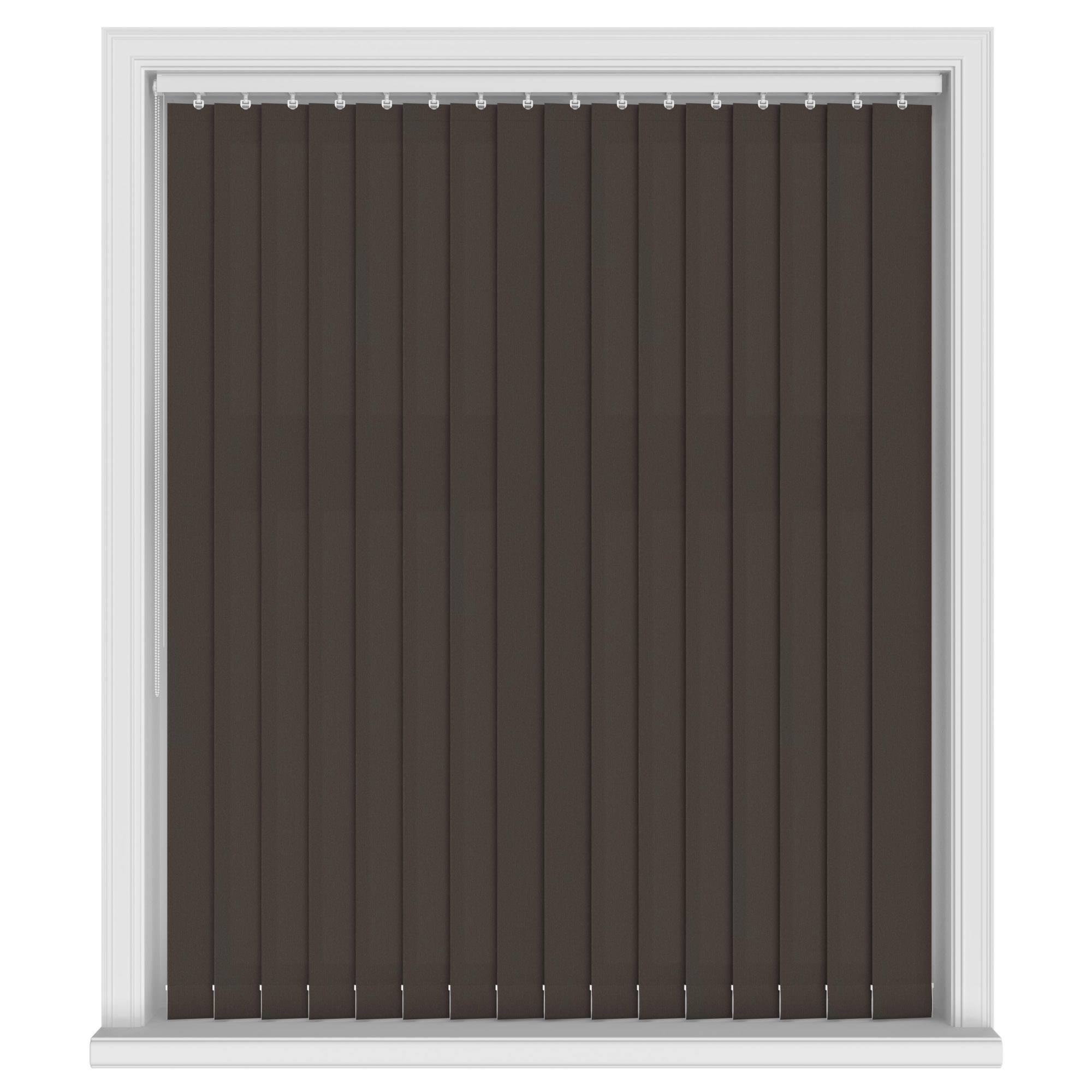 Unity Oak Vertical Blinds