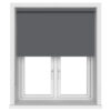 Aqualush Anthracite Blackout Roller Blinds