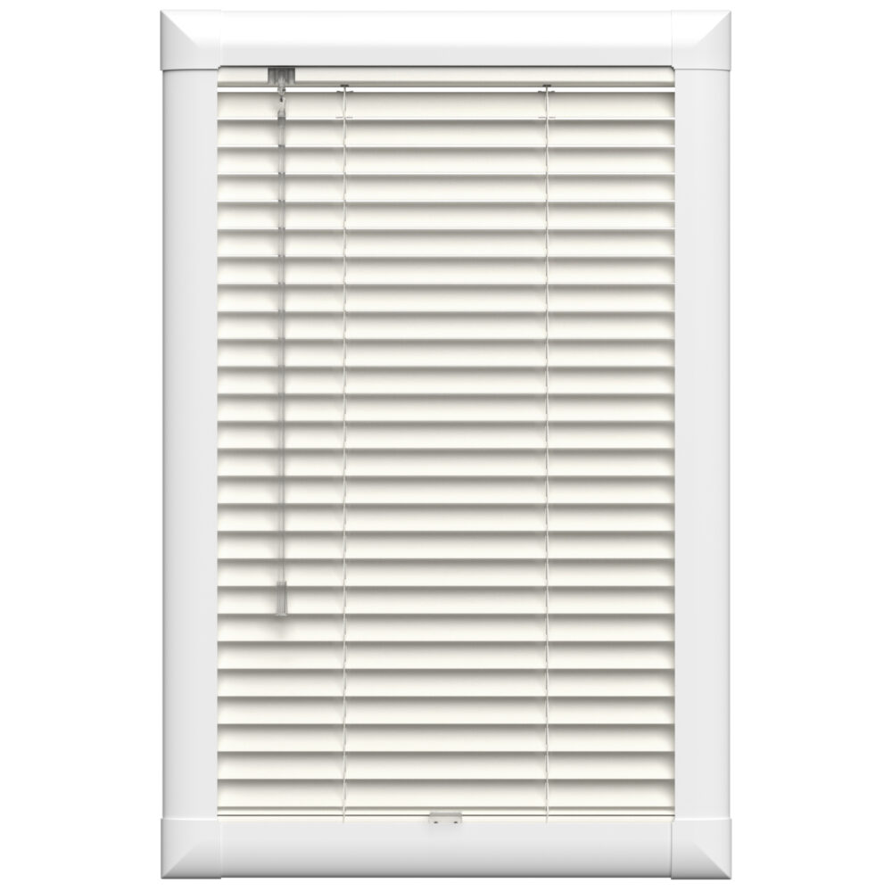 Ivory Perfect Fit Aluminium Venetian Blinds