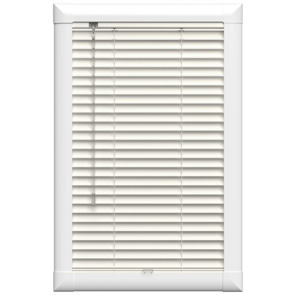 Ivory Perfect Fit Aluminium Venetian Blinds