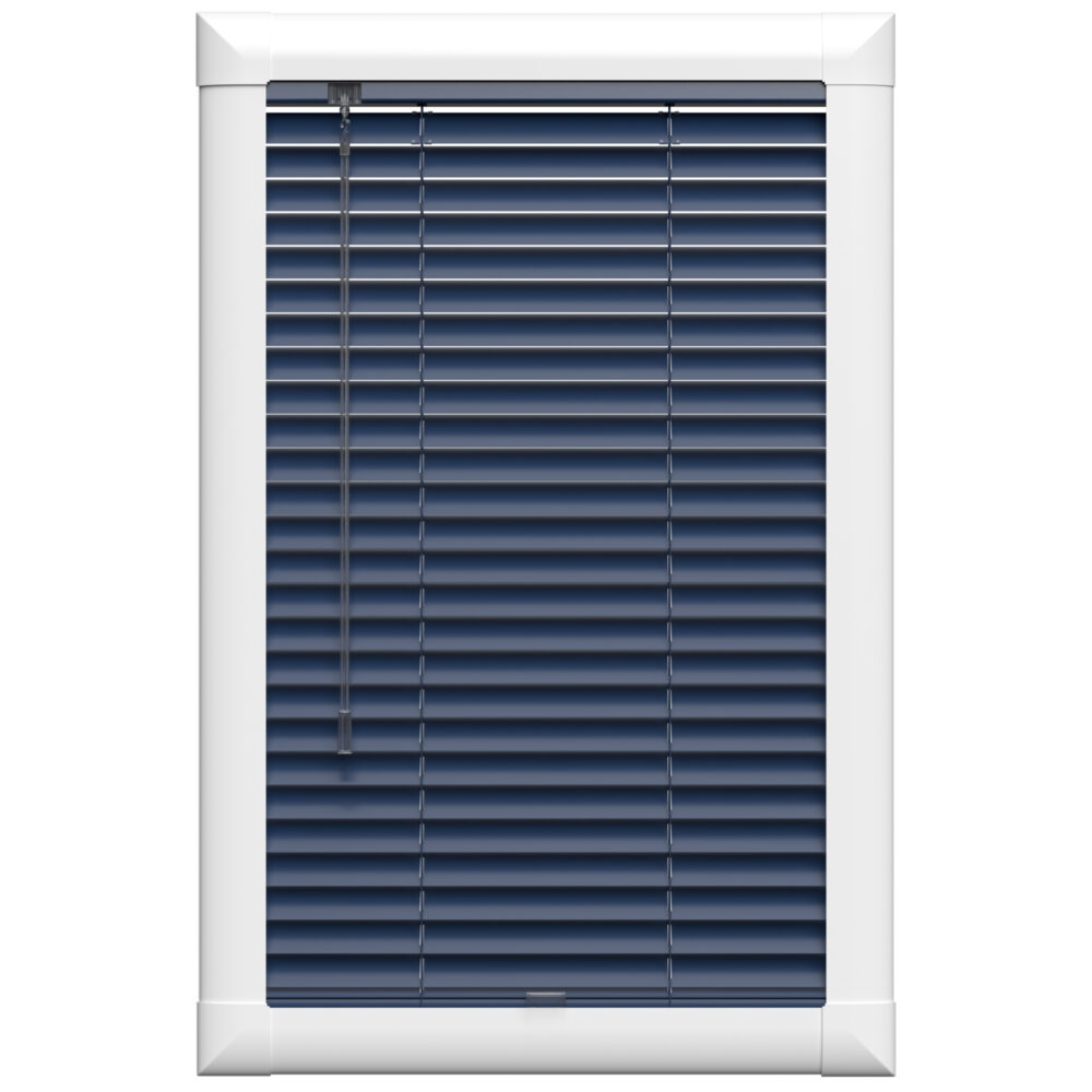 Navy Perfect Fit Aluminium Venetian Blinds