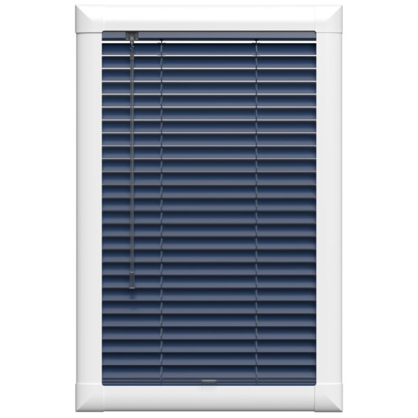 Navy Perfect Fit Aluminium Venetian Blinds