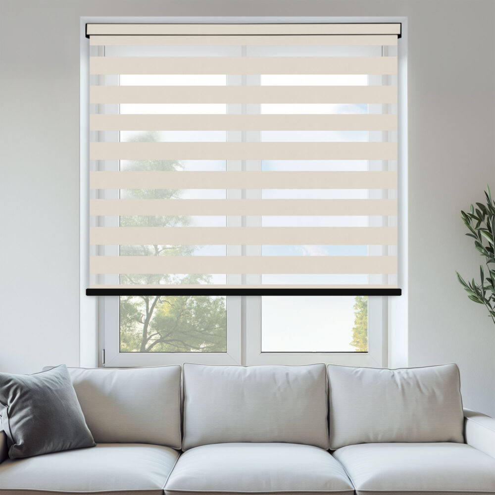 Modina Beige Day & Night Blinds