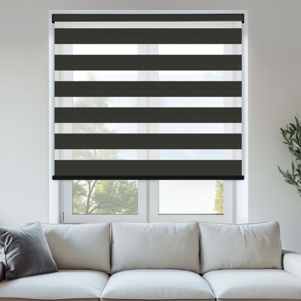 Nola Raven Day & Night Blinds