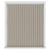 Cairo Putty Blackout Vertical Blinds