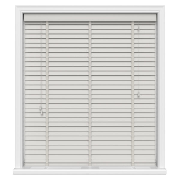 Cool Grey Wood Venetian Blinds