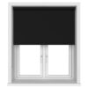 Aqualush Black Blackout Roller Blinds