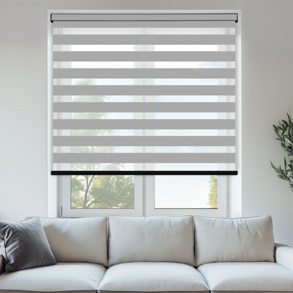Ferrara Gunmetal Day & Night Blinds