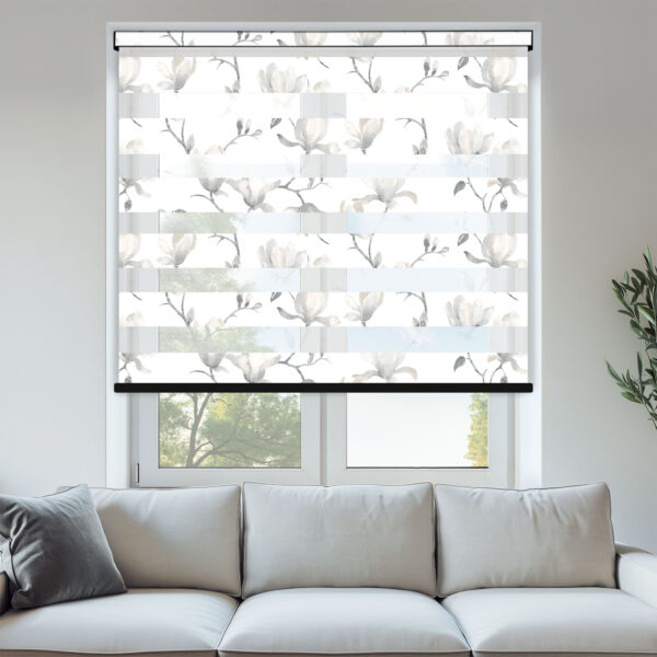 Floreale Inky Day & Night Blinds