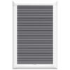 Stanton Plain Grey Perfect Fit Pleated Blinds