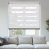 Viale Mauve Grey Day & Night Blinds