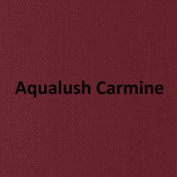 Aqualush Carmine None Blackout Roller Blind